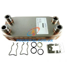 Теплообменник вторичный ГВС Vaillant turboMAX, atmoMAX Pro / Plus - 12 пластин